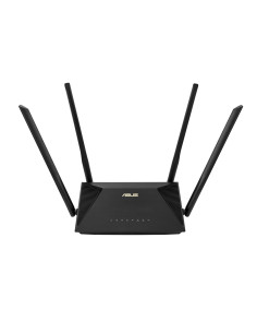 RT-AX53U router inalámbrico Gigabit Ethernet Doble banda (24 GHz / 5 GHz) Negro
