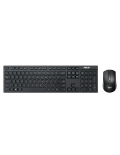 W2500 teclado Ratón incluido Juego RF inalámbrico QWERTY Negro