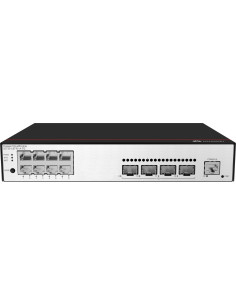 CloudEngine S5735-L8T4S-A-V2 Gestionado L3 Gigabit Ethernet (10/100/1000) 1U Negro Plata