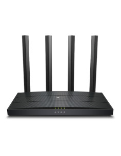 Archer AX12 router inalámbrico Ethernet rápido Doble banda (24 GHz / 5 GHz) Negro