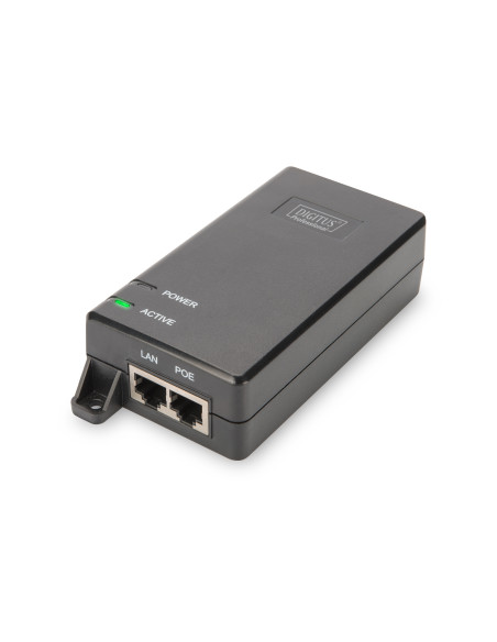 Inyector PoE+ Gigabit Ethernet 802.3at 30 W