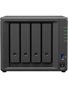 DP340 servidor de almacenamiento NAS Escritorio R1600 16 GB 32 TB Unidad de disco duro Negro