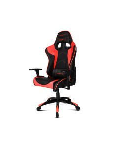DR300 Silla para videojuegos de PC Asiento acolchado Negro Rojo
