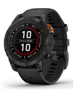 fenix 7 Pro Solar Edition 33 cm (1.3") MIP 47 mm Digital 260 x 260 Pixeles Pantalla táctil Negro Gris Wifi GPS (satélite)
