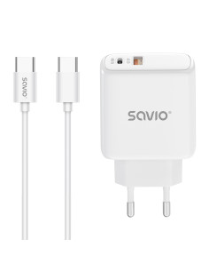 LA-10 cargador de dispositivo móvil Teléfono móvil Teléfono Universal Blanco USB Carga rápida