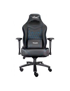 MAMUT Silla para videojuegos universal Asiento acolchado Negro Azul