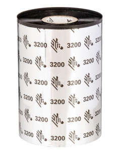 3200 Wax/Resin cinta térmica 74 m Negro