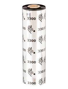 3300 Wax/ Resin cinta térmica 74 m Negro