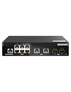 QSW-M2106R-2S2T switch Gestionado L2 10G Ethernet (100/1000/10000) 1U Negro