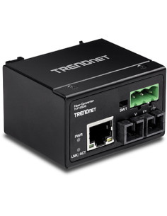 TI-F10S30 convertidor de medio 200 Mbit/s 1310 nm Monomodo Negro