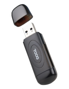 Lector de Tarjetas USB 3.0 2 en 1 SD/TF Negro