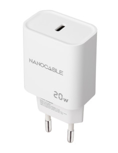 Cargador USB-C PD 20W Blanco
