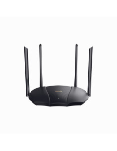 TX9 PRO router inalámbrico Gigabit Ethernet Doble banda (24 GHz / 5 GHz) Negro