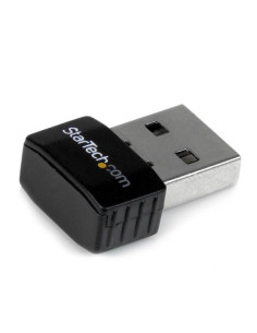 Mini Adaptador de Red Inalámbrico USB 2.0 a Wireless N de 300 Mbps - Wifi Externo 802.11n 2T2R