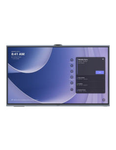 V865T pantalla para sala de reuniones 218 m (86") 3840 x 2160 Pixeles VA Wi-Fi 6 (802.11ax) Negro Bluetooth