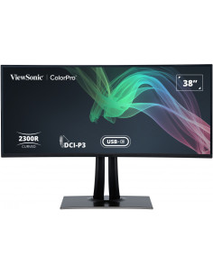 VP3881A pantalla para PC 965 cm (38") 3840 x 1600 Pixeles Quad HD+ LED Negro