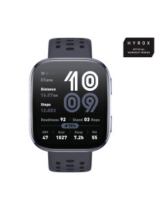 Bip 6 Black 5 cm (1.97") AMOLED Digital 390 x 450 Pixeles Pantalla táctil Negro GPS (satélite)