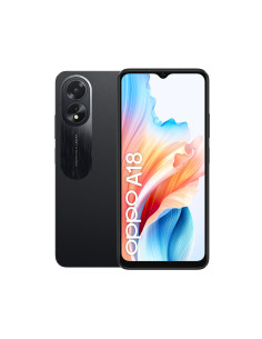 A18 167 cm (6.56") SIM doble Android 13 4G USB Tipo C 4 GB 128 GB 5000 mAh Negro