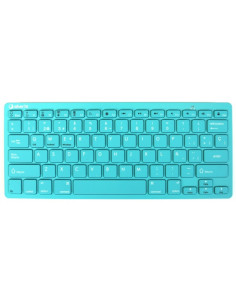 Teclado Wireless Inalámbrico Colors edition Turquesa