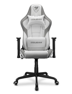 CGR-ELI-WHB Silla para videojuegos universal Asiento acolchado Blanco