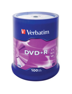 DVD+R Matt Silver 47 GB 100 pieza(s)