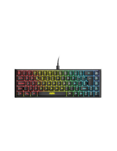 455072 teclado Juego USB QWERTY Negro