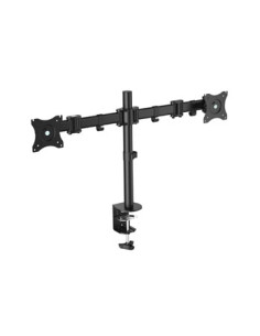 Soporte articulado de sobremesa para dos monitores de 13"-27